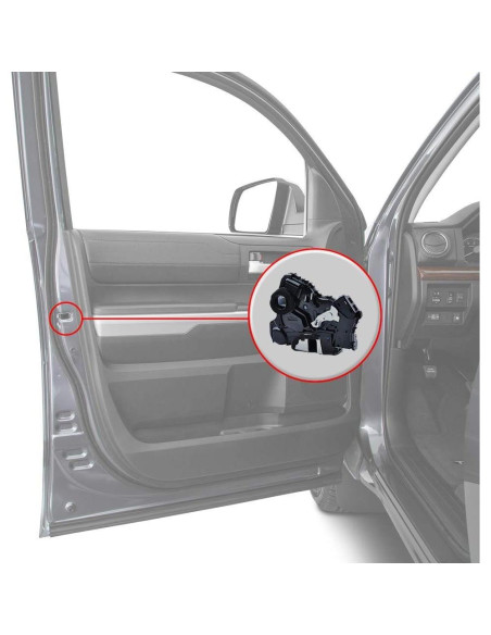 Actuador de Cerradura Delantera Izquierda Parts Port 72102
