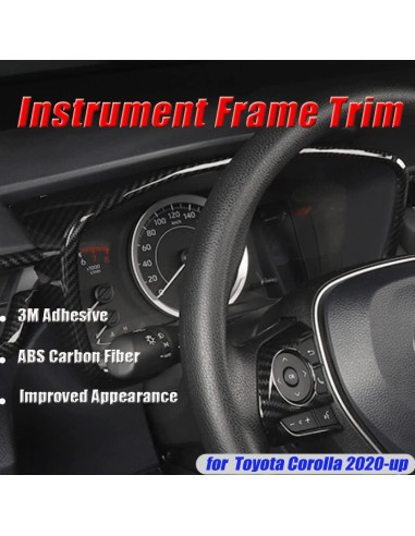 Cubierta Marco Instrumento BOYUER para Toyota Corolla 2020-2024