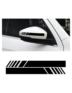 Calcomanías Reflectantes SINGARO para Espejo Retrovisor 4pcs