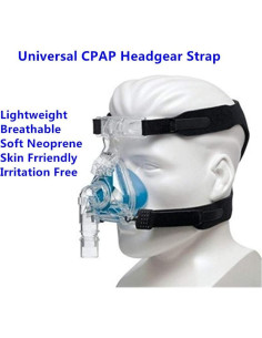 Correa Arnés CPAP Ezzke Negra Universal 74.93 cm 2