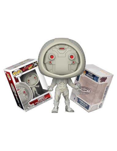 Funko Pop Ant-Man y La Avispa Fantasma con Protector ToyBop
