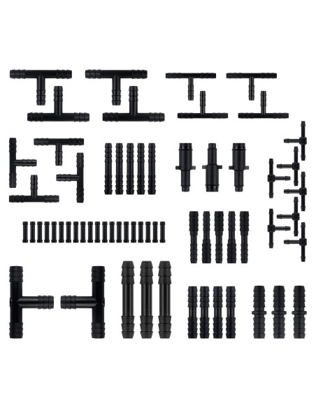 Kit de Conectores de Manguera de Vacío OFBAND 64PCS Nylon