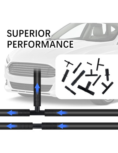 Kit de Conectores de Manguera de Vacío OFBAND 64PCS Nylon