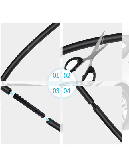 Kit de Conectores de Manguera de Vacío OFBAND 64PCS Nylon