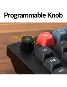 Teclado Mecánico Keychron Q10 75% Programable Gateron Azul 2
