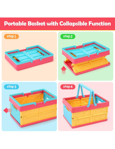 Conjunto de Juguetes de Comida HOLYFUN 34 Piezas para Cocina Infantil