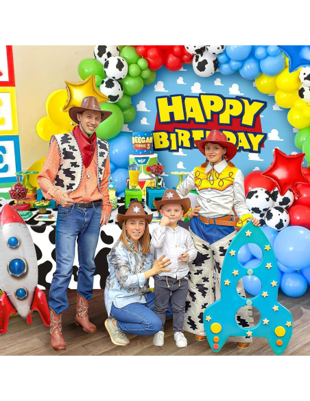 Winrayk 154 Piezas Decoraciones de Cumpleaños Temáticas de Juguetes