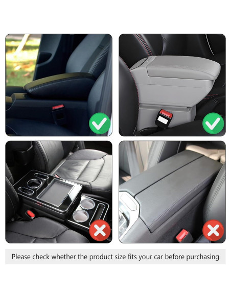 Funda de Apoyabrazos de Coche Stacool Beige 30.8x19.8cm