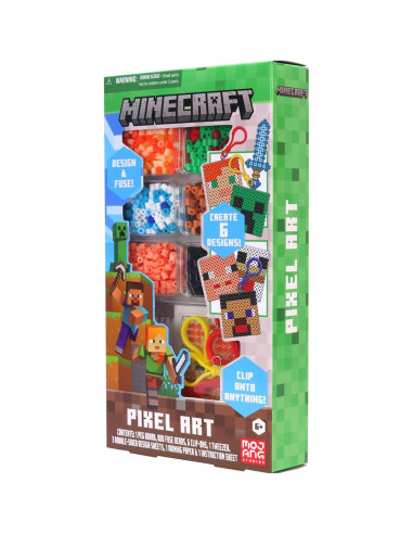 Kit de Manualidades Minecraft Pixel Art Tara Toys - 800 Cuentas