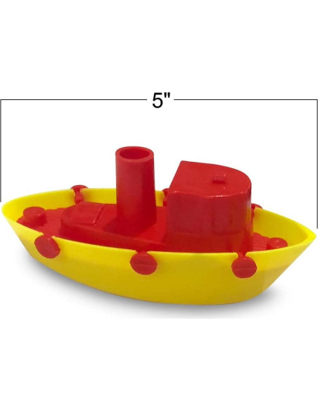 Barcos de Juguete Flotantes ArtCreativity - 4 Piezas 12.7 cm