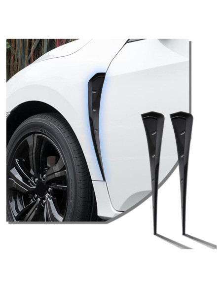 Ventilaciones Laterales de Guardabarros Miytsya ABS Negro 2 PCS