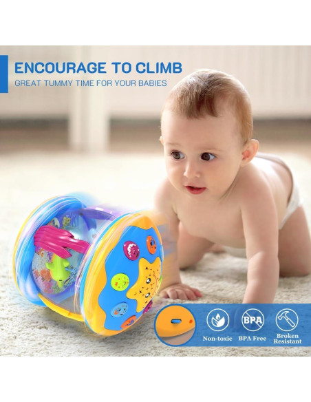 Proyector Musical para Bebés Jyusmile 0-18 Meses Luz y Sonido