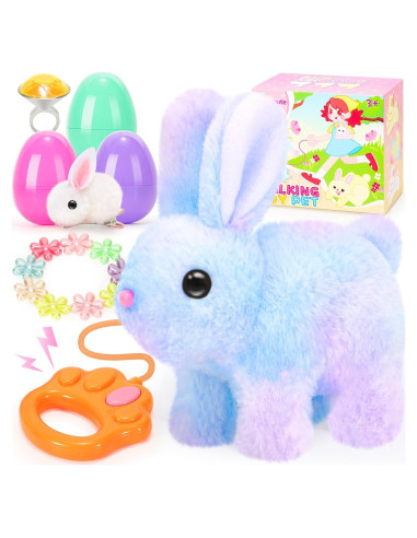 Conejo de Peluche Interactivo CatchCute con Control Remoto