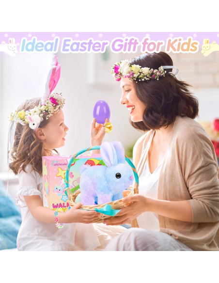 Conejo de Peluche Interactivo CatchCute con Control Remoto