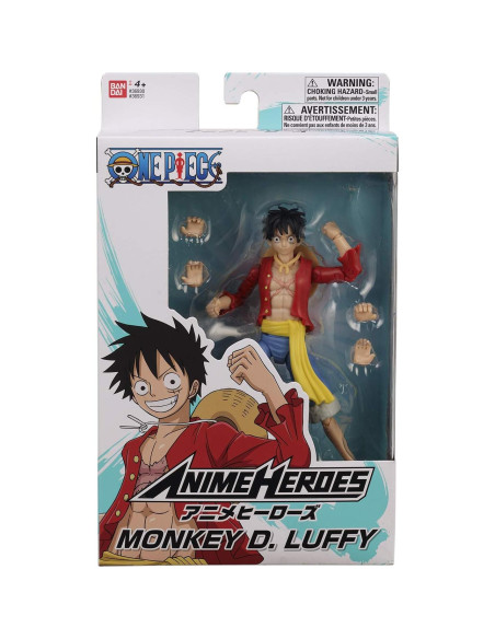 Figura de Acción Anime Heroes Bandai Monkey D. Luffy 16.5cm