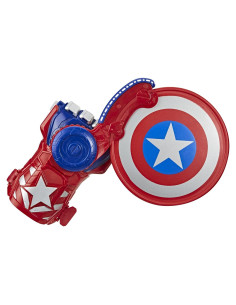 Nerf Power Moves Escudo Capitán América Hasbro Juguete 5+