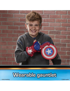 Nerf Power Moves Escudo Capitán América Hasbro Juguete 5+ 2
