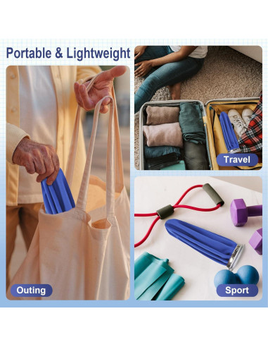 Bolsa de Hielo Reutilizable Fythao 28 cm con Faja Soporte