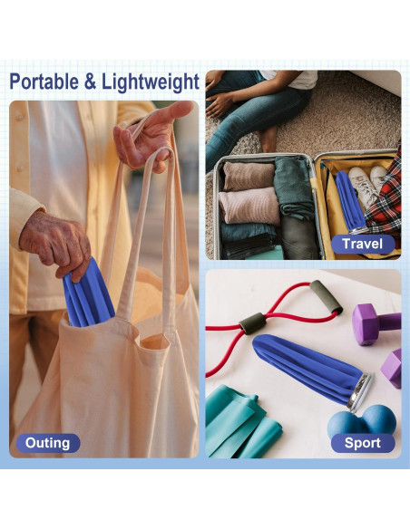 Bolsa de Hielo Reutilizable Fythao 28 cm con Faja Soporte