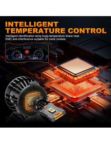 Bombillas de Luz 9005 9006 XWQHJW para Chevy Silverado 1999-2006