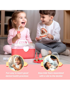 Kit de Dentista ULOVEME para Niños - Juego de Roles Educativo 2