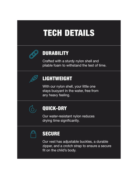 Chaleco Salvavidas Hyperlite Elite Niñas 13.6-22.7 kg Multicolor