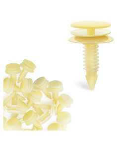 Clips de Retención Frokom para Automóvil 25Pcs Nylon 8mm