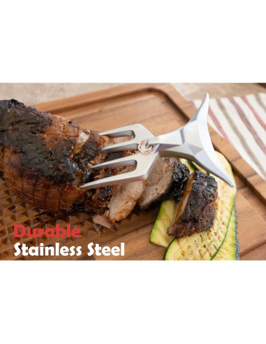 Tenedor de Carne Outset El Matador Acero Inoxidable 17.78 cm