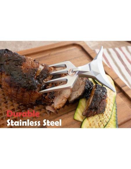 Tenedor de Carne Outset El Matador Acero Inoxidable 17.78 cm