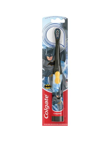 Cepillo de Dientes Eléctrico Colgate Batman 2 Piezas Niños 3+