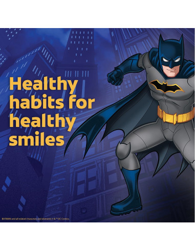 Cepillo de Dientes Eléctrico Colgate Batman 2 Piezas Niños 3+