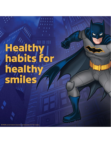 Cepillo de Dientes Eléctrico Colgate Batman 2 Piezas Niños 3+