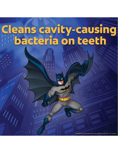 Cepillo de Dientes Eléctrico Colgate Batman 2 Piezas Niños 3+