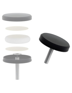 Soporte de Bicicleta para AirTag YaderJove Impermeable Negro