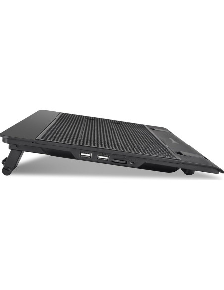 Base de Enfriamiento para Laptop Thermaltake Massive 14, 2 Ventiladores LED 140mm, Soporta 10"-17"