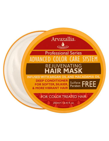 Máscara Rejuvenecedora Arvazallia 250 ml - Acondicionador Profundo