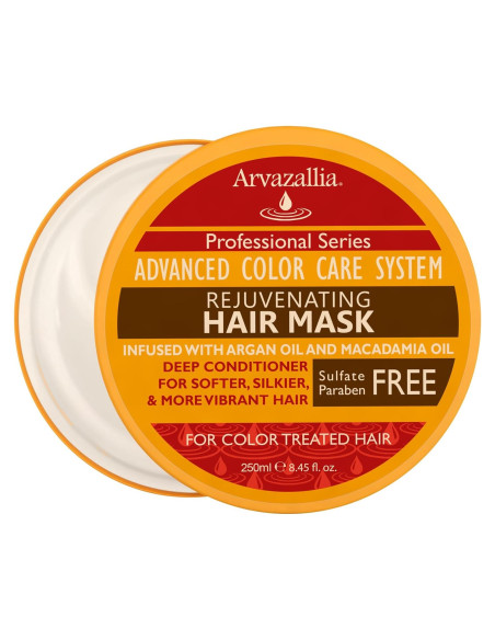 Máscara Rejuvenecedora Arvazallia 250 ml - Acondicionador Profundo
