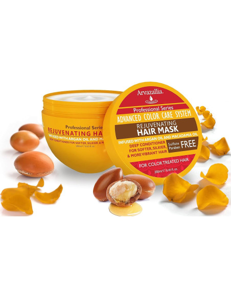 Máscara Rejuvenecedora Arvazallia 250 ml - Acondicionador Profundo