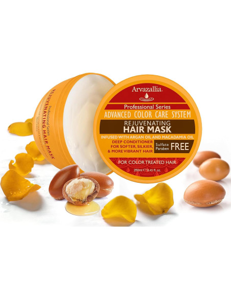 Máscara Rejuvenecedora Arvazallia 250 ml - Acondicionador Profundo