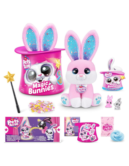 Bunnies Mágicos ZURU Juguete Interactivo Caramelo 1.22 kg
