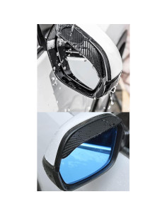 Visera de Lluvia Pincuttee para Espejo Lateral 2 Pzas 2