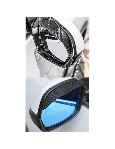 Visera de Lluvia Pincuttee para Espejo Lateral 2 Pzas