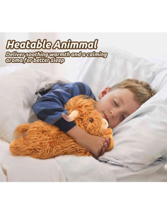 Almohadilla de Calentamiento de Peluche Cuckool Vaca 38cm 2