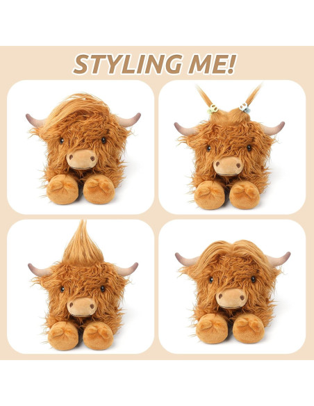 Almohadilla de Calentamiento de Peluche Cuckool Vaca 38cm