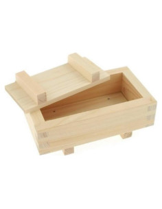 Molde de Sushi Prensado JapanBargain 18x10 cm de Madera