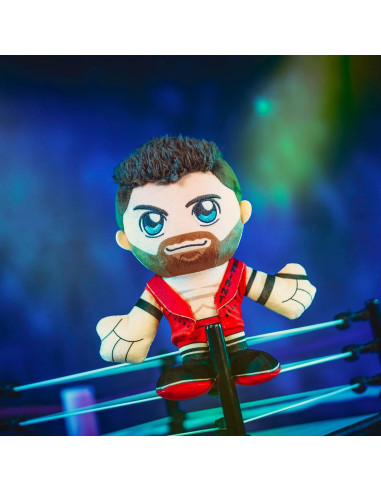 Peluche Kuricha L.A. Knight 20 cm WWE - Juguete Suave Chibi