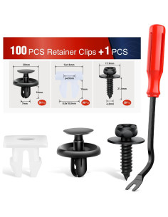 Kit 101 Clips Retenedores Nilight para Toyota y Lexus 2