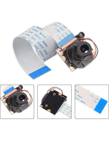 Módulo de Cámara IR-Cut 5MP DORHEA para Raspberry Pi 4/3/2