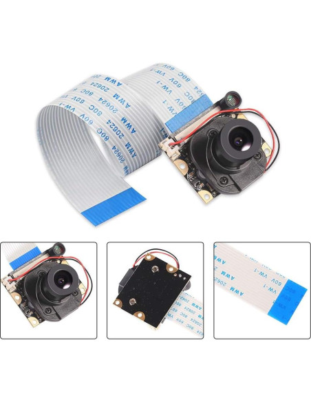 Módulo de Cámara IR-Cut 5MP DORHEA para Raspberry Pi 4/3/2