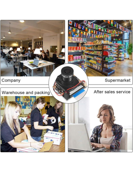 Módulo de Cámara IR-Cut 5MP DORHEA para Raspberry Pi 4/3/2